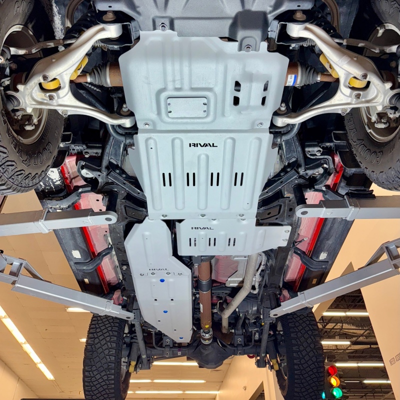 Ford Ranger Skid Plate - Rival 4x4 - Aluminum Transfer Case - `24-`26
